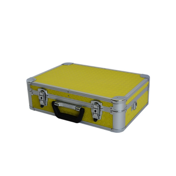Yellow Aluminum Hard Tool Case